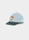 Cap "Pumuckl laughs" - light blue (toddlers)