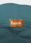 Bucket Hat "Pumuckl surfs" - ocean blue