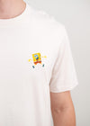 T-Shirt "Spongebob: Aloha" - antique white