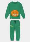 Jogging set "Pumuckl" - dark green (children's)
