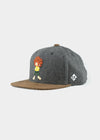 Cap "Grantig by nature" - dark gray (kids), v2