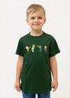 T-shirt "Peanuts: Brass Band" - dark green