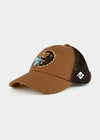 Cap "King Kong" - brown (Curved)